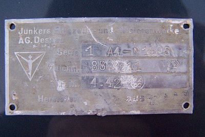 Plaque JU 88.JPG