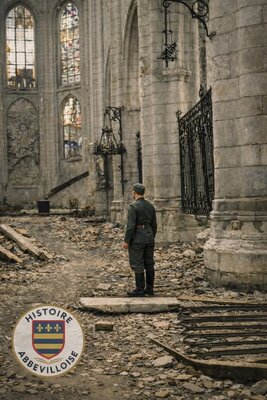 Collégiale Saint Vulfran - 1940.jpg
