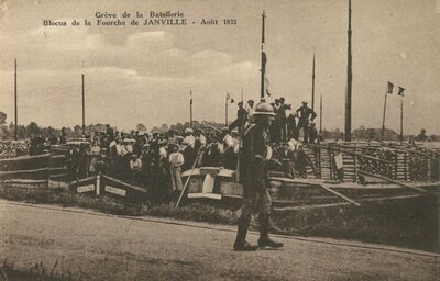 JANVILLE Grève Batellerie 1933.jpg