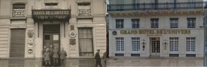 L'hôtel de l'Univers, rue de Noyon, 7.10.40